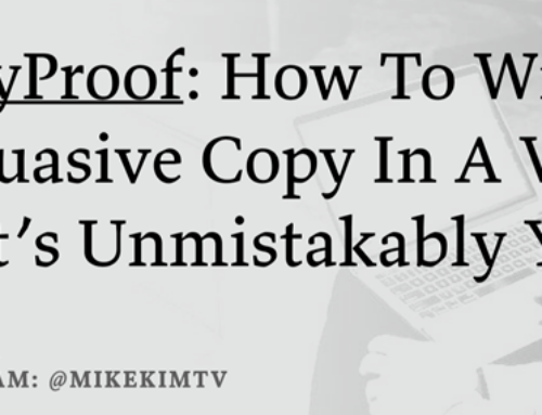 How to Write Persuasive Copy in a Voice That’s Unmistakably Yours – Recap